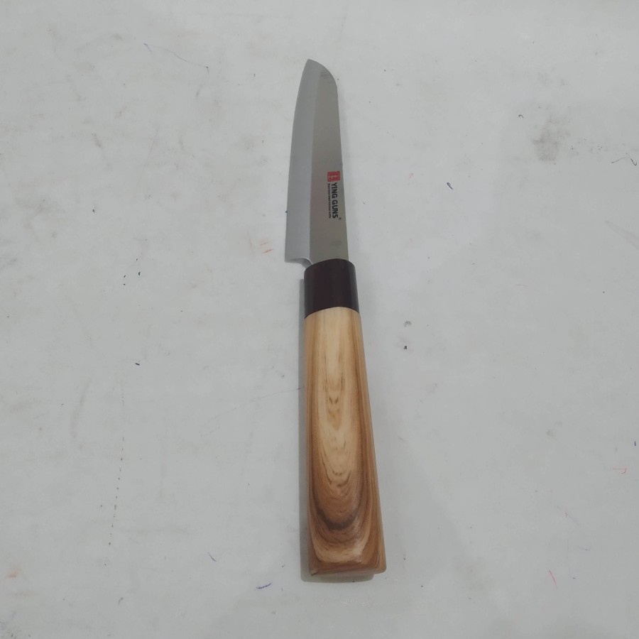 Pisau Buah Sayur dapur mini ujung menyudut 4.5&quot; 4.5 inch