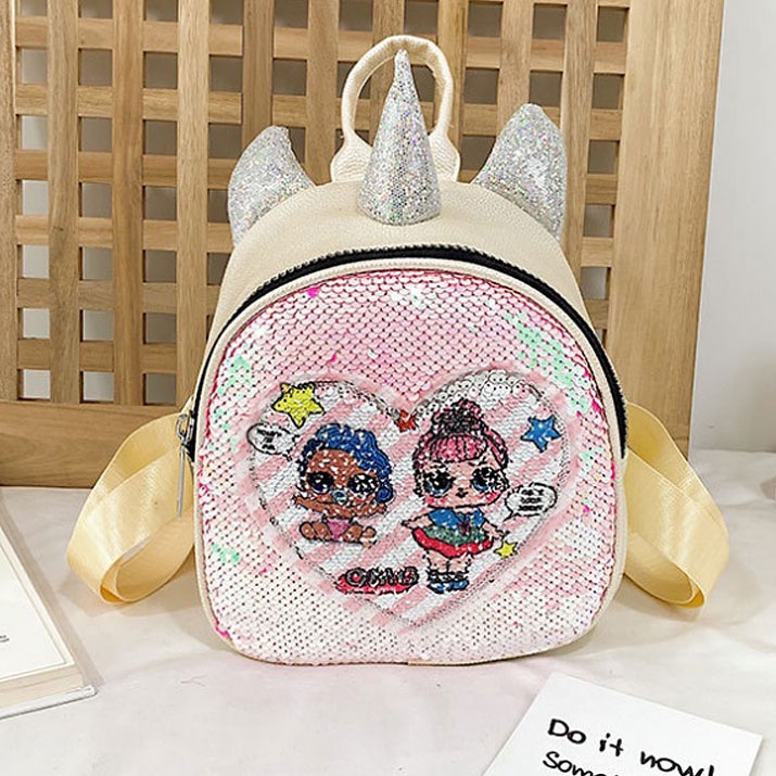 Tas Ransel Anak Sequin Hitz