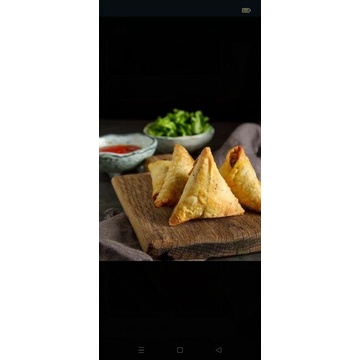 

sambosa daging rempah isi 5