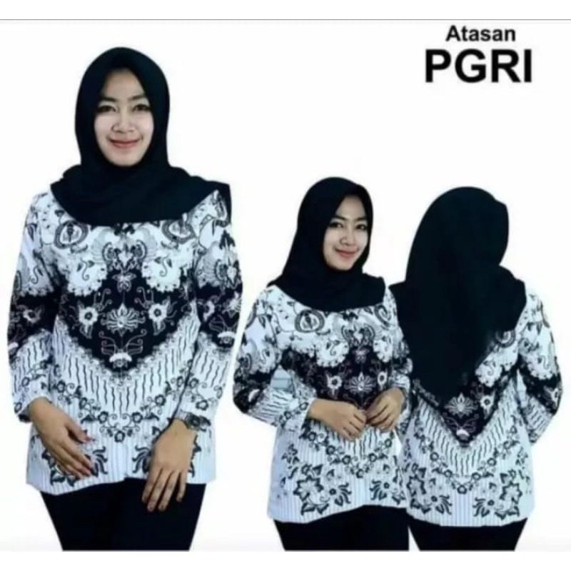 BAJU SRAGAM PGRI PURING/NON PURING/BAJU SRAGAM BATIK PGRI