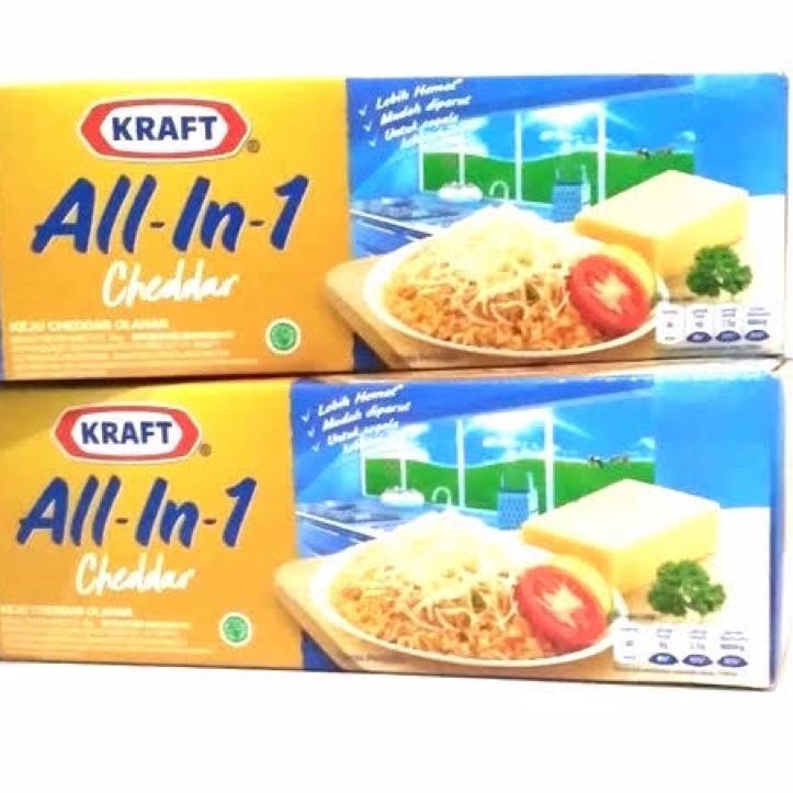 

SuperSale--Keju kraft cheddar all in one 2kg