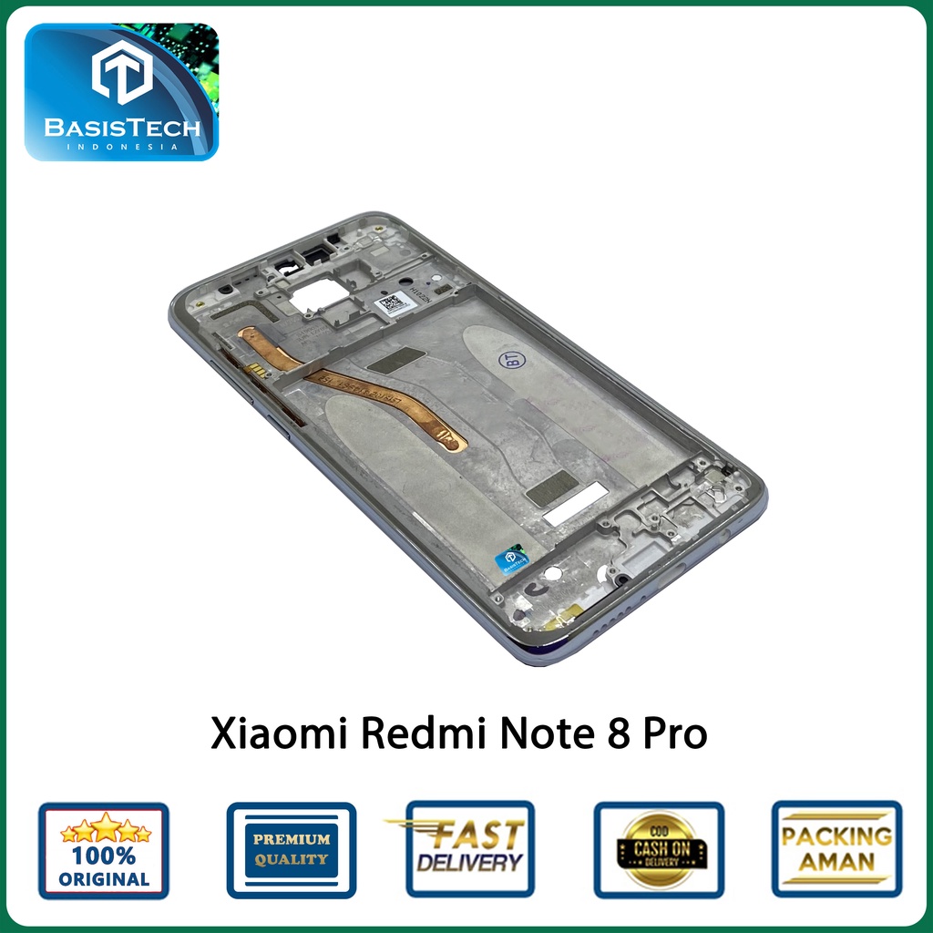 FRAME TATAKAN LCD XIAOMI REDMI NOTE 8 PRO ORIGINAL QUALITY