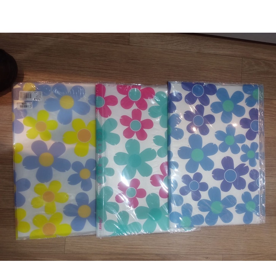 

DISPLAY BOOK MOTIF BUNGA FOLIO ISI 40