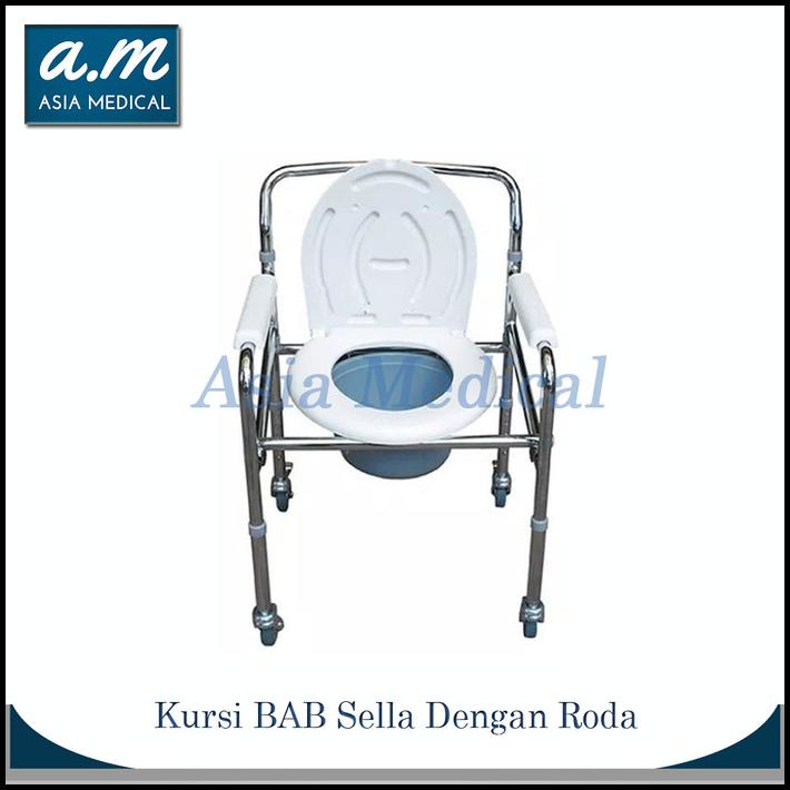 Kursi Roda Sella - Kursi Bab Sella Ky696 Dengan Roda