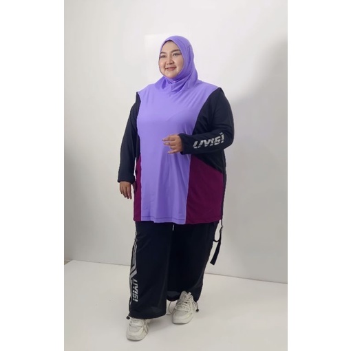 Livigi - Livi Pocket Vest Hijab Big Size - Kerudung Rompi Olahraga Jumbo