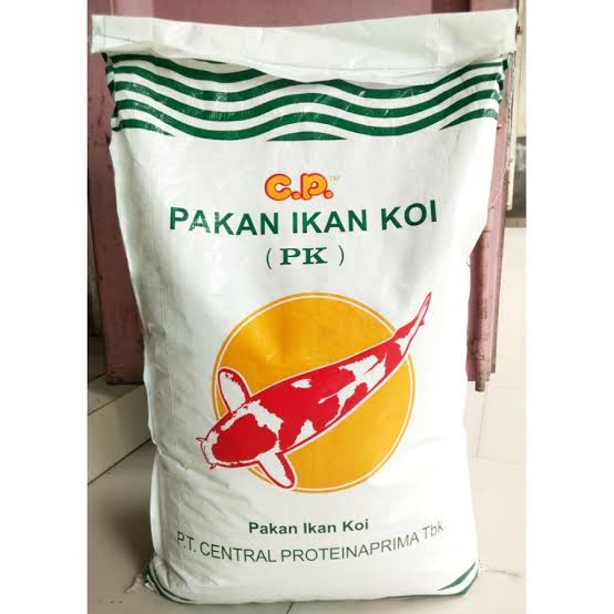 PK 2 Spesial Hijau 10 Kg Pakan Ikan Koi Ukuran 2mm Karung 10kg