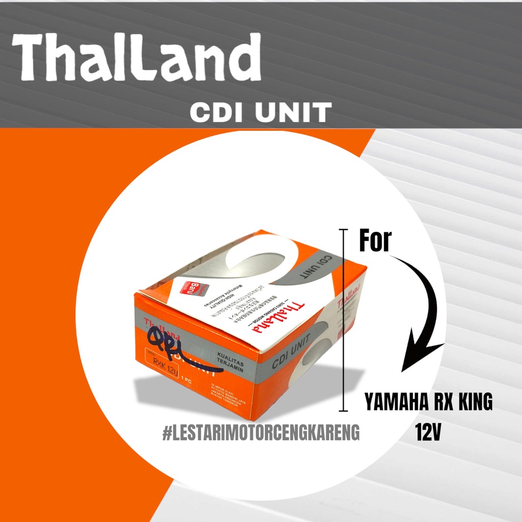 CDI UNIT RXKING RXK RX KING NEW 12V THALLAND 3KA-H5540-20
