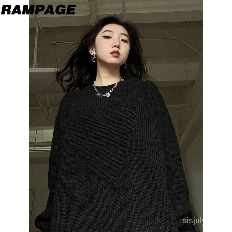 #Sisjuly# Jumper cinta vintage merah muda wanita jumper desain khusus wanita rasa pakaian rajut yang