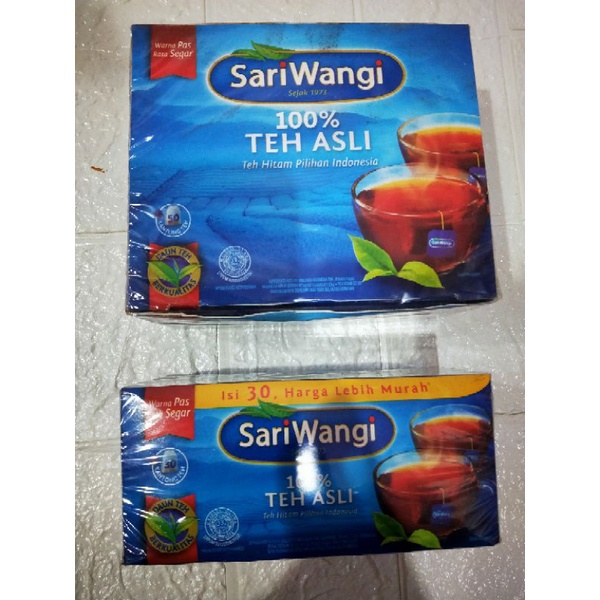 

SARIWANGI Teh Asli Celup 1.85g x 30s/50s