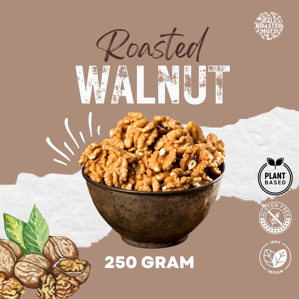 

Roasted Walnut 250gr