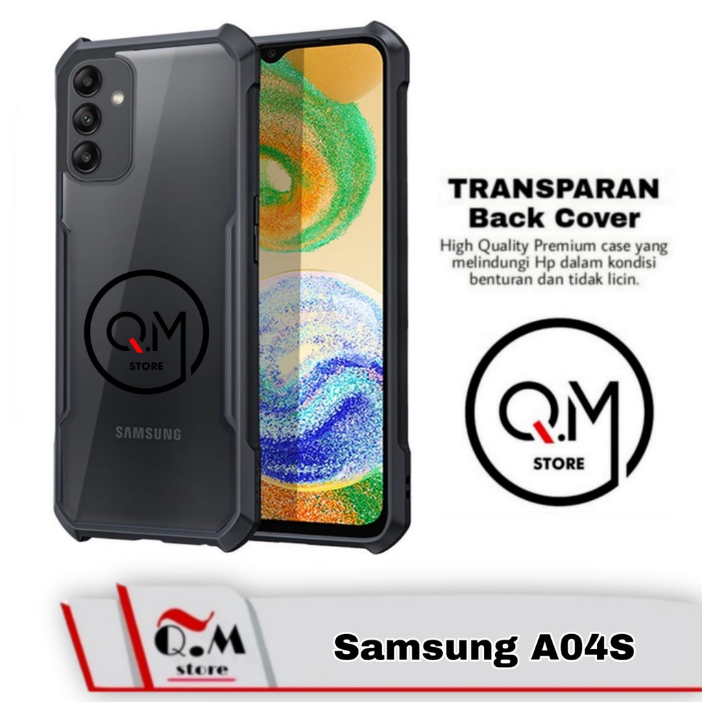 Case Samsung A04S Airbag Shockproof Transparent