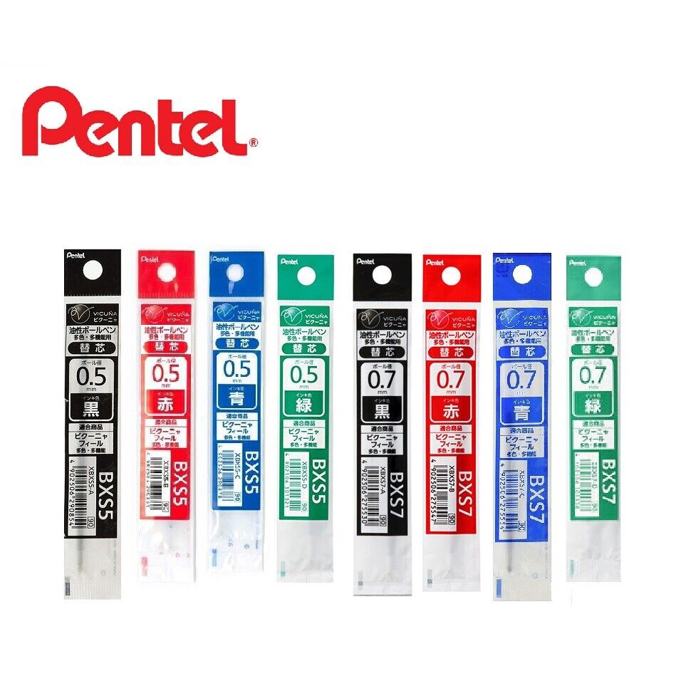 

Refill Pentel Calme Multi XBXS5 XBXS7 0.5 0.7 Isi Ulang Vicuna Multi