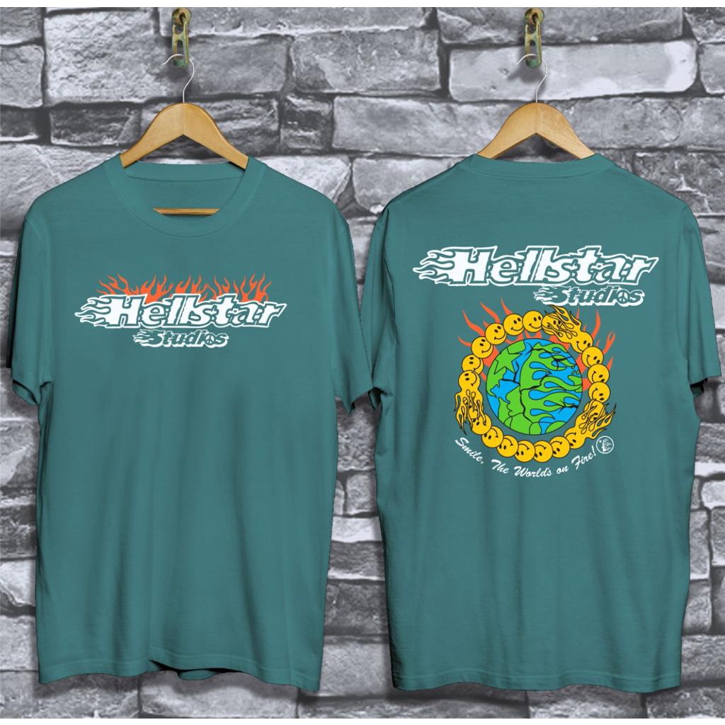 Kaos Distro Pria TShirt Pria Kaos Pria HELLSTAR - RYZB328