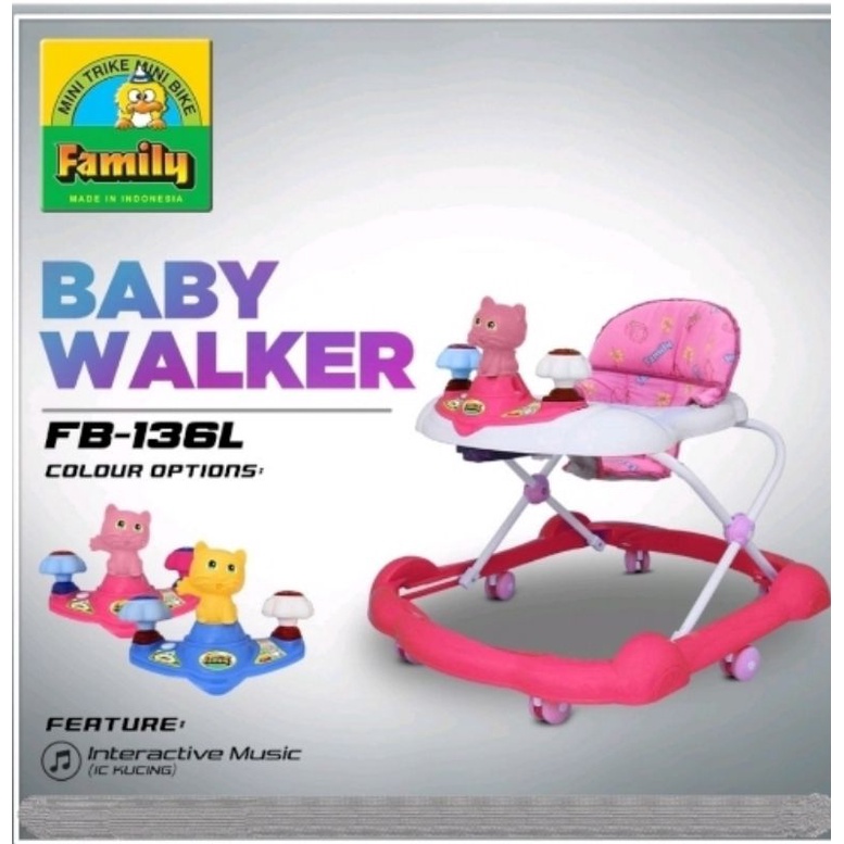 baby walker family f136 musik