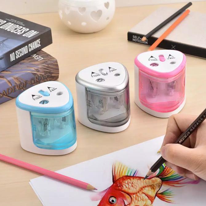 

[COD] Rautan Pensil Elektrik Otomatis Praktis dengan 2 Lubang LIMITED EDITION Kode 1044
