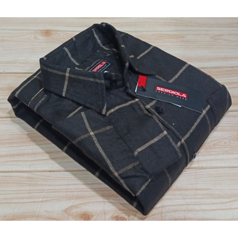 kemeja flanel super jumbo lengan panjang pria/ BIG SIZE PRIA size 5XL-6XL