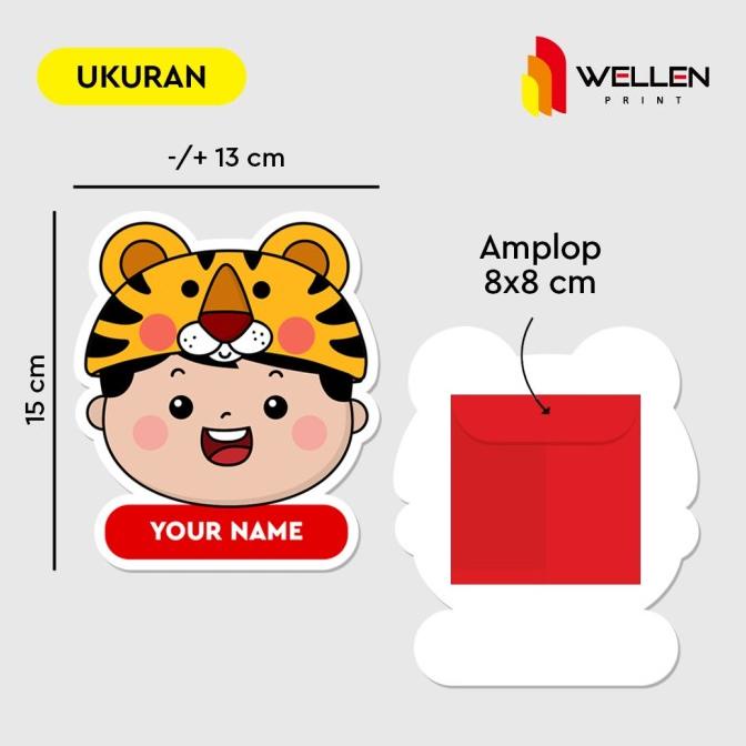 

Angpao Imlek Print Nama / Cetak Angpao CNY 2021 Karakter Lucu