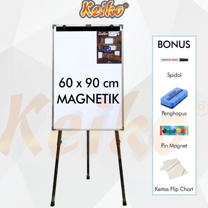 

[COD] Flip Chart / Flipchart / Papan Presentasi Keiko 60 x 90 cm OBRAL Kode 690