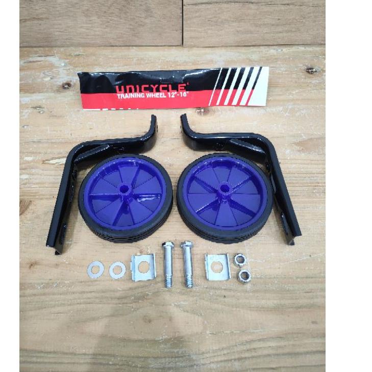 roda samping roda bantu sepeda 12-16 inch unicycle dan atlantis [JTH.22Oc22ᵟ]