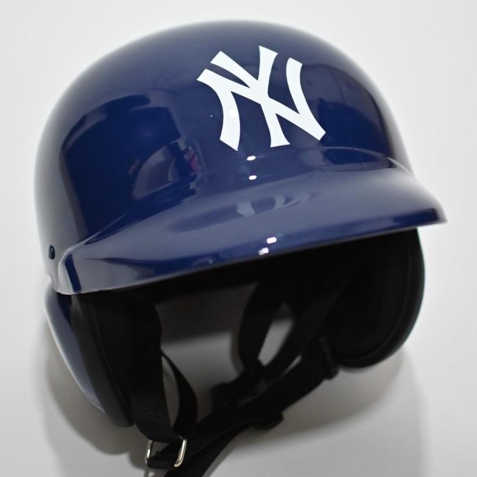 Belllissimo Baseball Motorcycle Half Face Helmet - Ny New York Navy Debaihoping