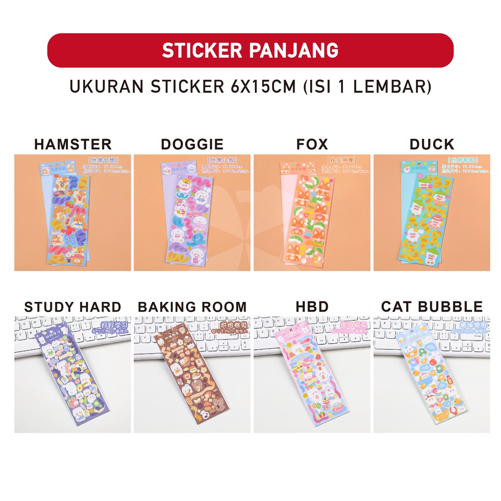 Stiker Tumblr / Stiker Pack Aesthetic / Stiker Hp Laptop /Sticker Tumblr Bahan Sticker Transparan, Anti Air (Waterproof) Stiker Telado Aesthetic DIY Diary / Sticker Decoration Tumblr Telado Sweet