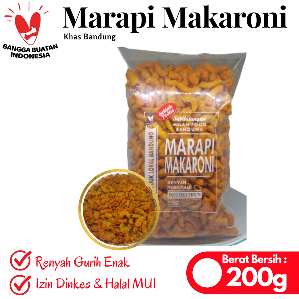 

Makaroni Seblak Cemilan Keripik snack pedas camilan murah enak khas bandung Kemasan Bantal 200g