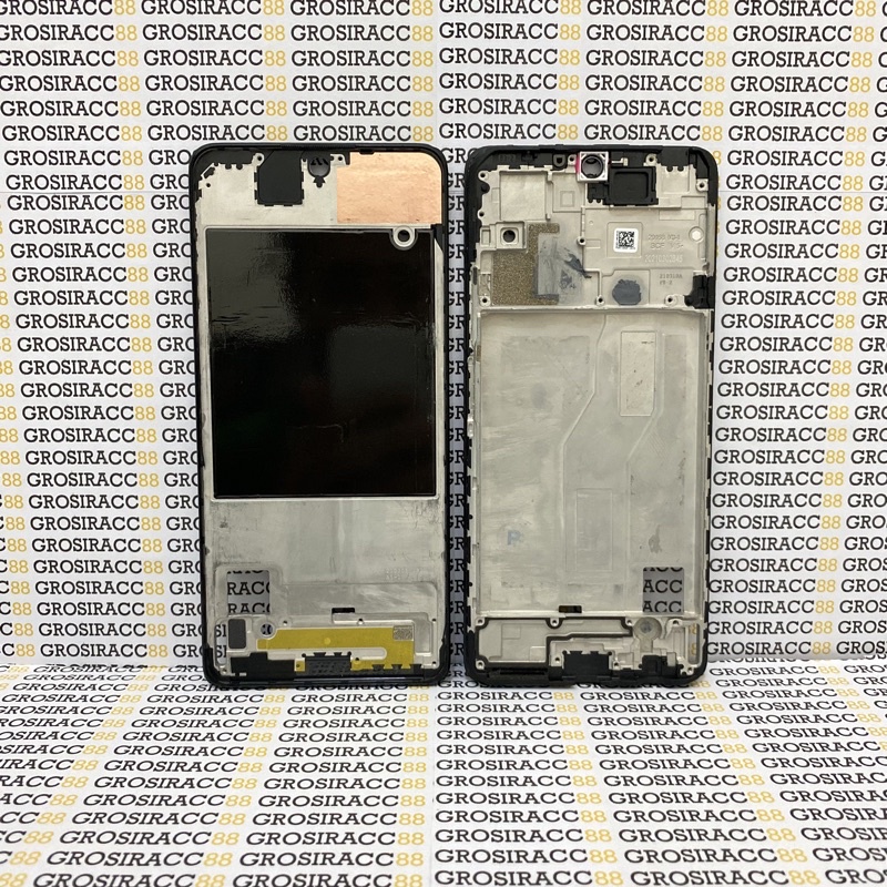 FRAME LCD TULANG TENGAH TATAKAN LCD XIAOMI REDMI NOTE 10 PRO ORIGINAL