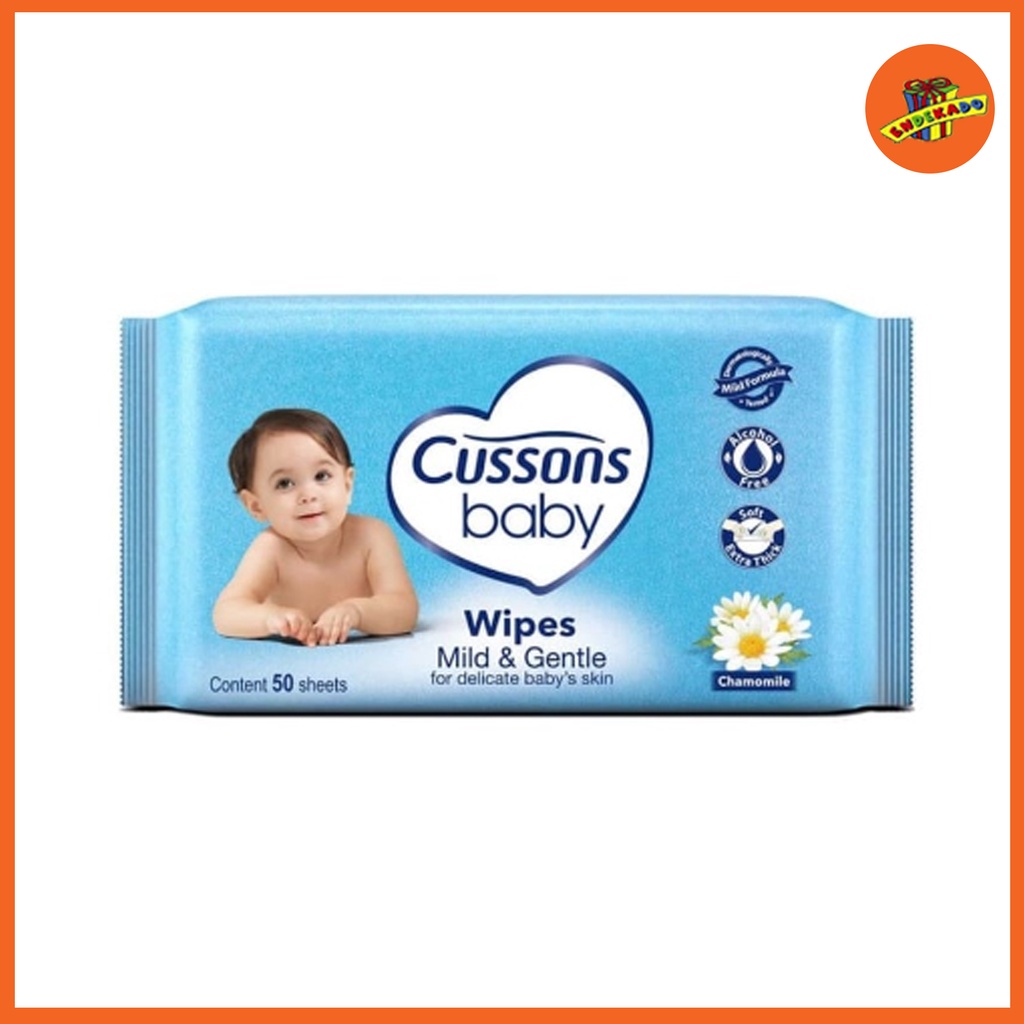 CUSSON BABY WIPES - Tissue Basah Bayi