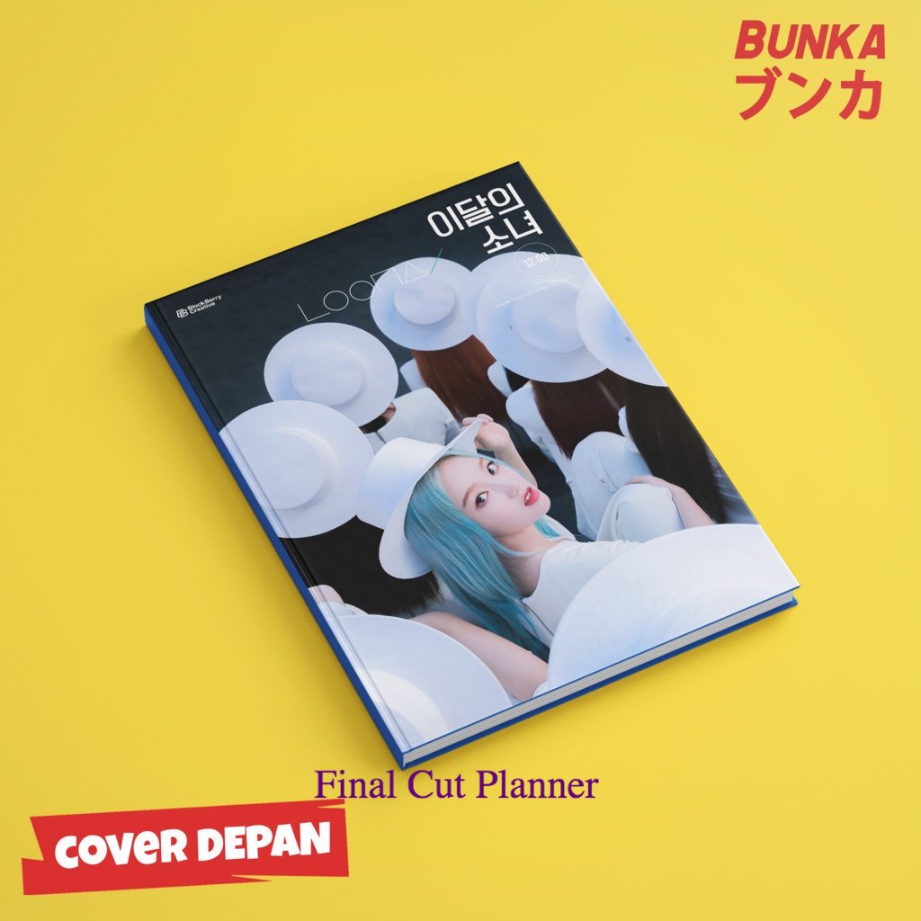 

Notebook KPOP Loona Midnight Gowon Hardcover A5 Buku Tulis Catatan Notes Agenda Planner Jurnal .