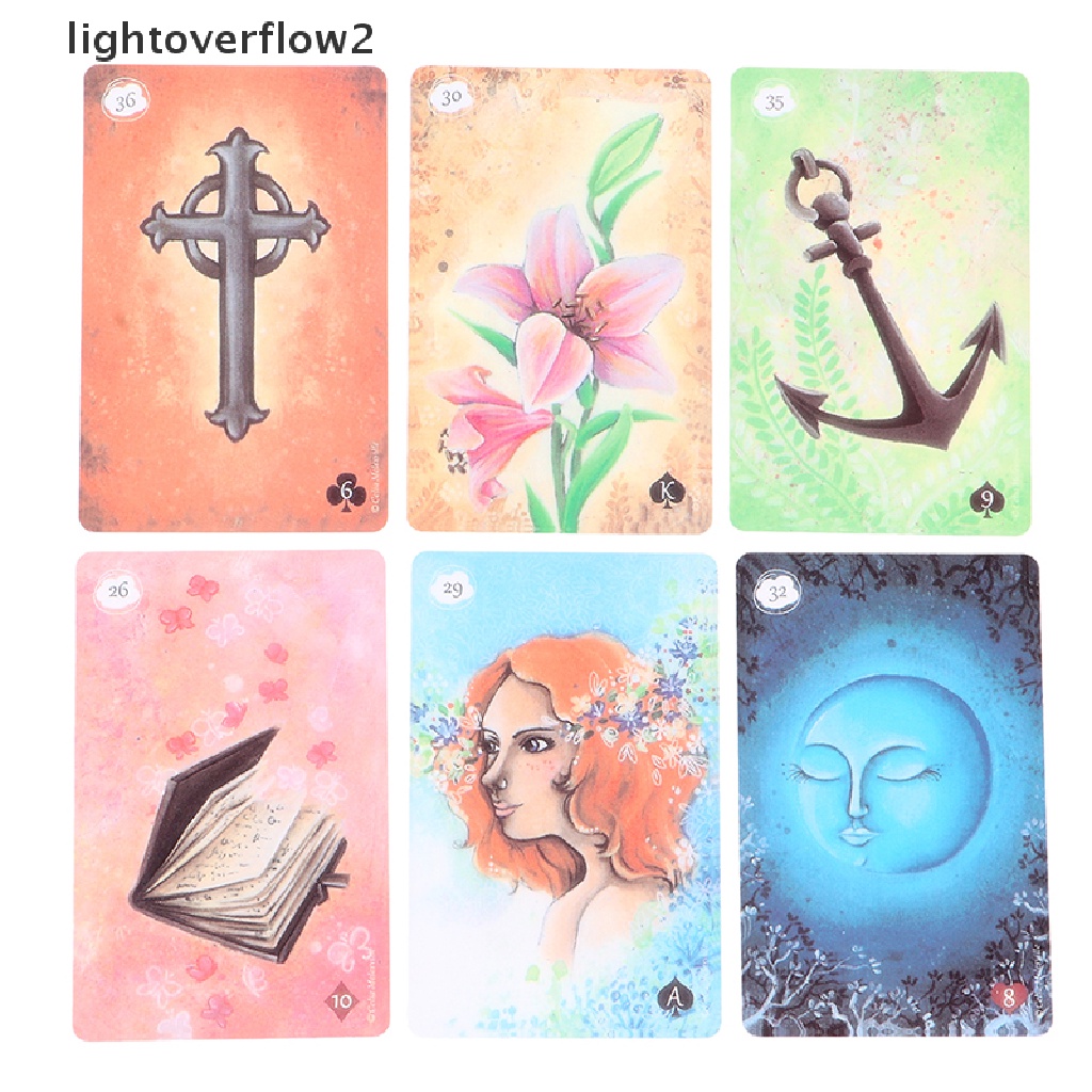 (lightoverflow2) Lenormand By Celia Melesville Spirit Of The Animal Visions Tarot