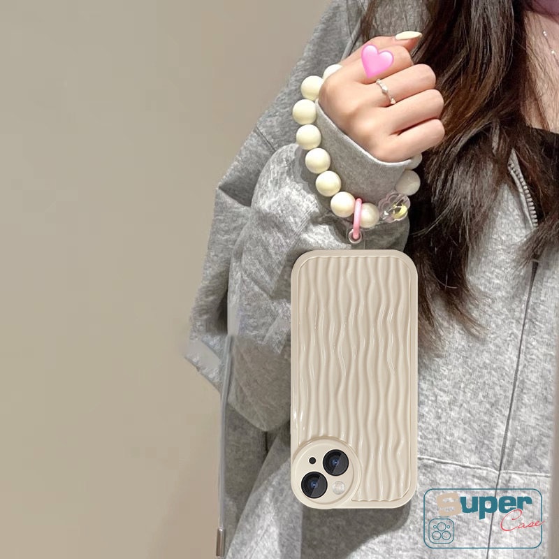 Soft Case Motif Kartun Dengan Gelang Untuk iPhone 11 12 13 14 Pro MAX XR 7 8 14 Plus 7 Plus X XS MAX SE 2020