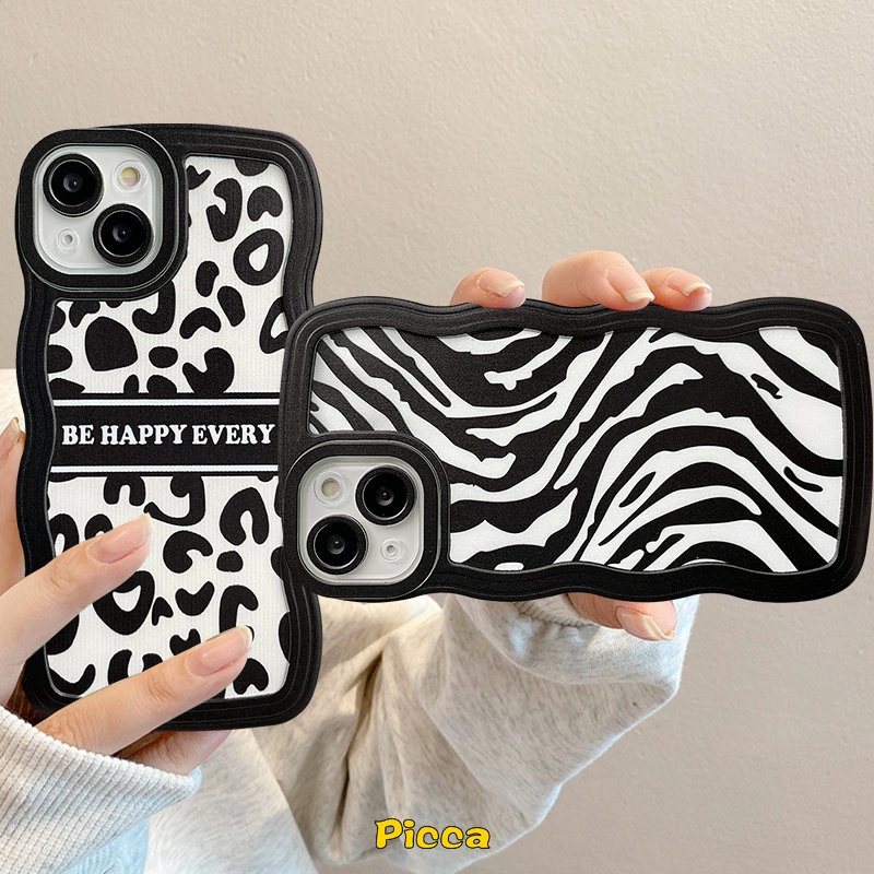 Case Motif Zebra Untuk Oppo A17 A15 A16 A12 A95 A76 A57 2022 A7 A55 A9 A54 A16K A96 A3s A15s A16s A74 A1K A5s A16 A52 A35 A33 A33 A3 A52 F9 Case Tepi Untuk Nintendo Switch