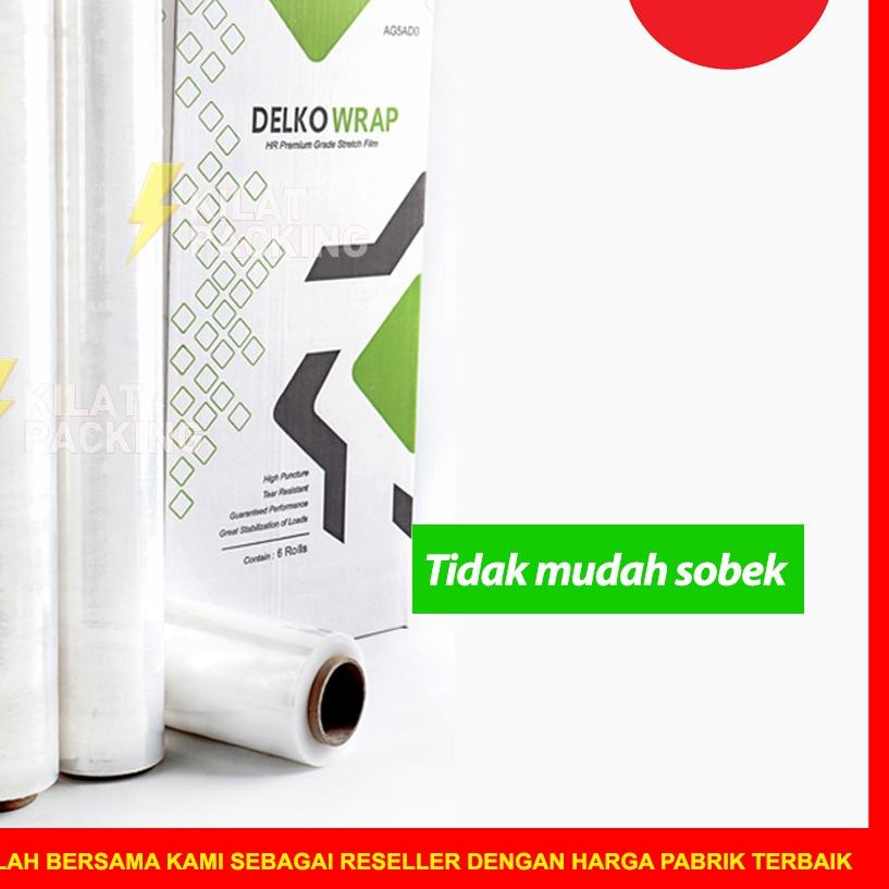 

FREE ONGKIR!STRETCH FILM BENING MURAH 50CM X 160M WRAPPING SATUAN|KD6
