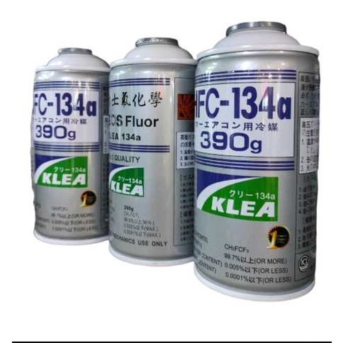 ISI AC PEDINGIN R134A R134 KALENG HFC-134a 390gram  REFRIGERANT 390GRAM HFC R134a