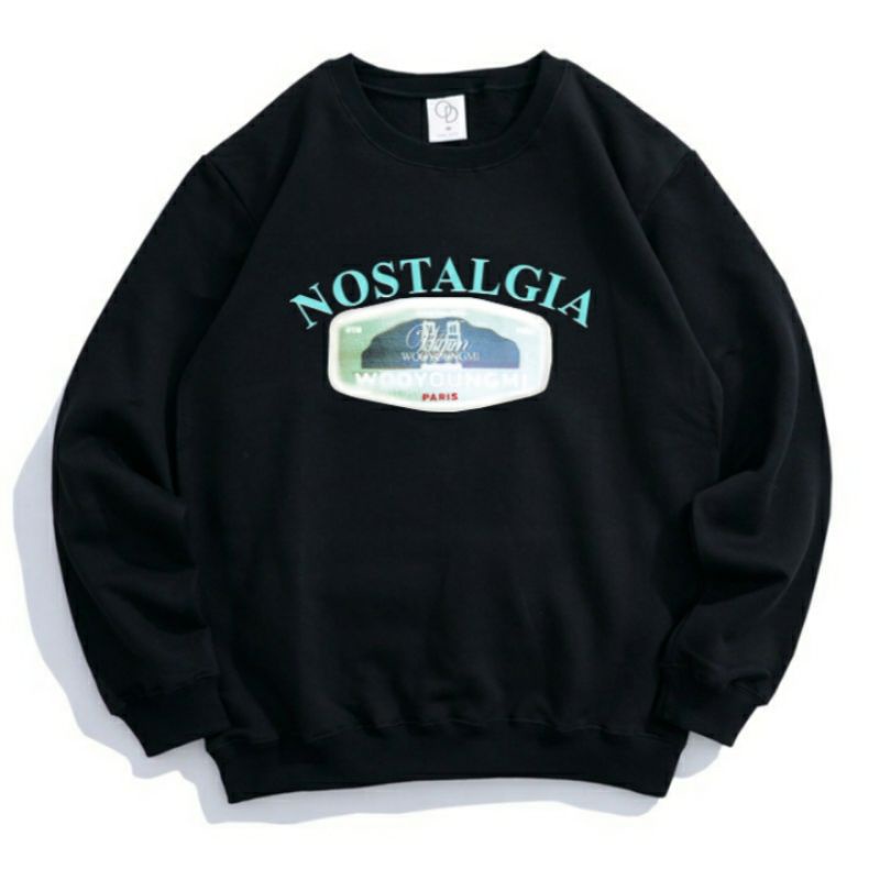 ( versi ) Sweater Jungkook bts NOSTALGIA Printing Bangtan Style