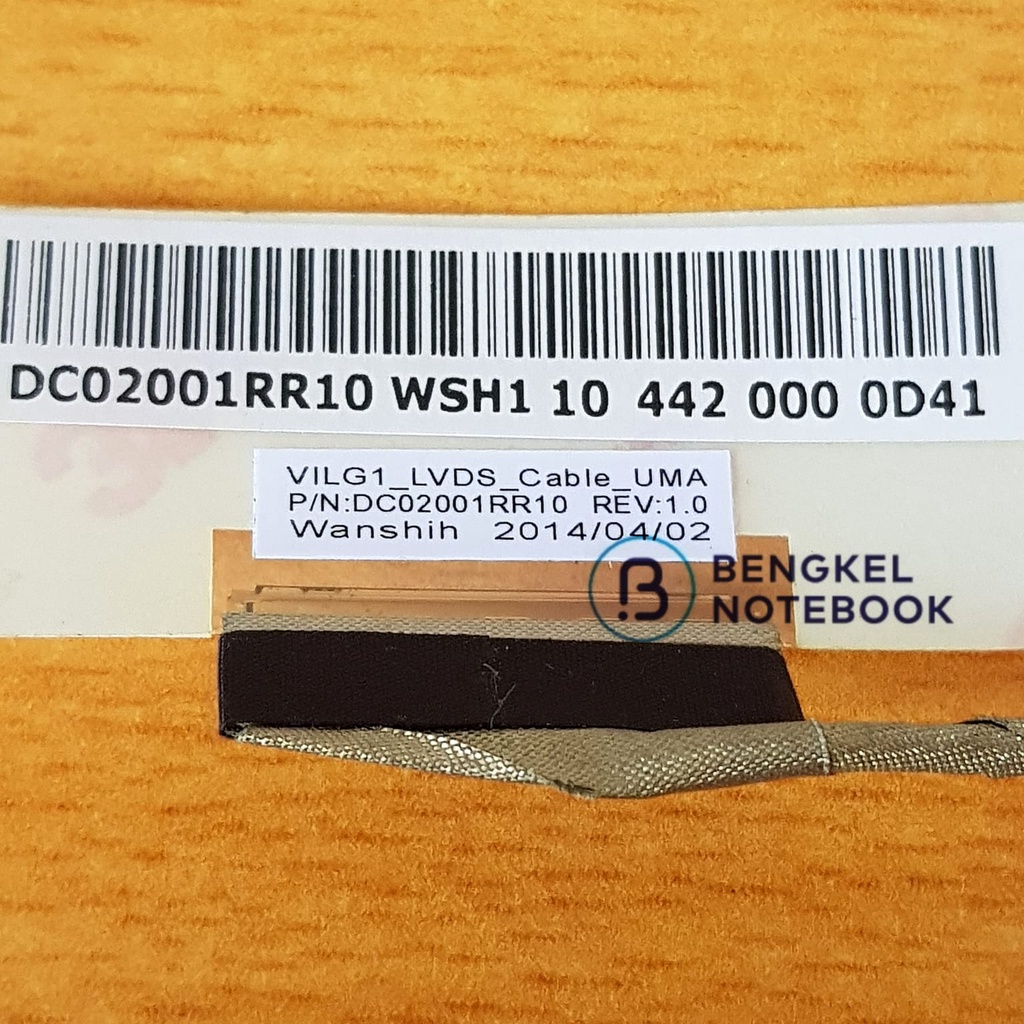 Kabel LCD LVDS Lenovo G500S G505S G510S Z501 Z505 DC02001RR10 DC02001QI10 DC02001V100