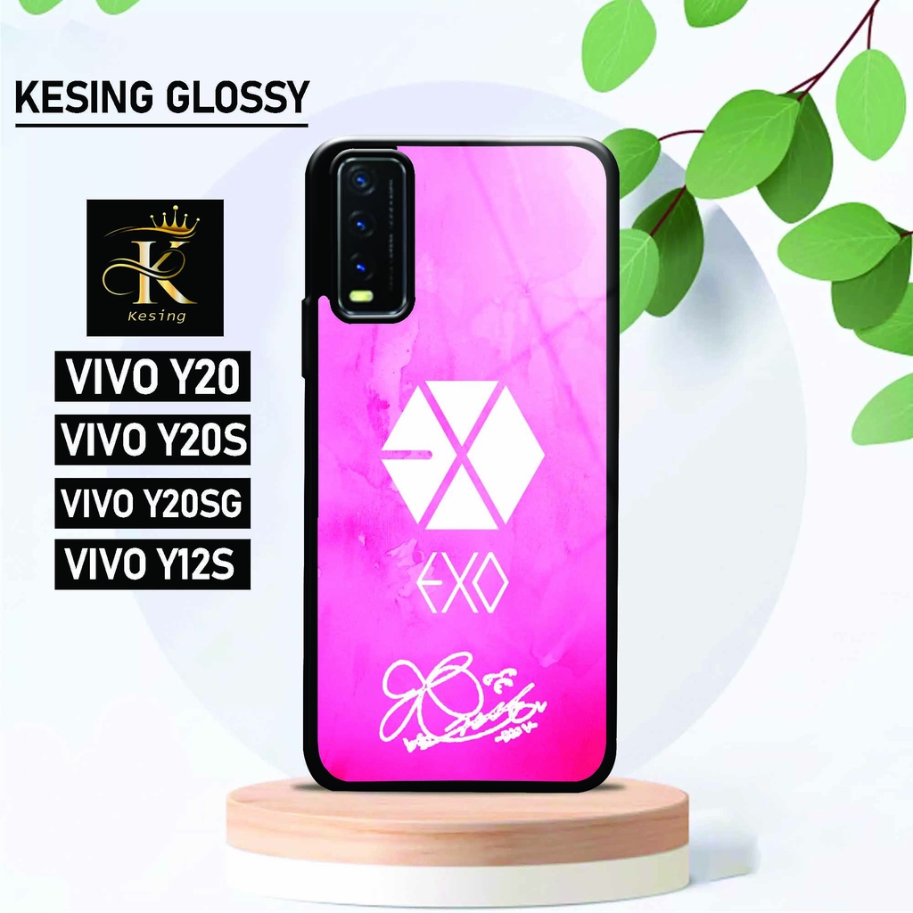 Case Vivo Y20 / Y20S / Y12S - Case Vivo - [ KV-11 ] - Hardcase Glossy 2D Vivo - Softcase Terbaru Cas