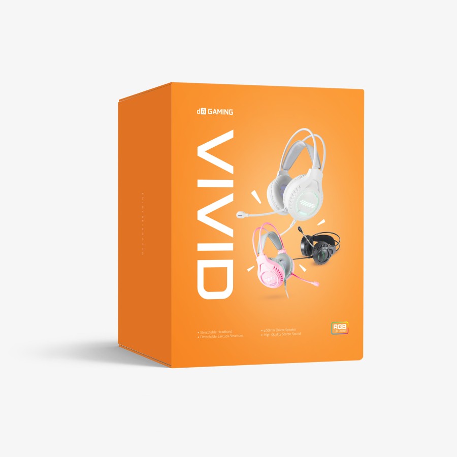Headset Gaming RGB Digital Alliance Vivid Garansi