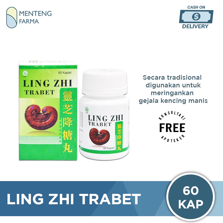 Ling Zhi Trabet - Obat Herbal Kencing Manis, Diabetes, dan Gula Darah