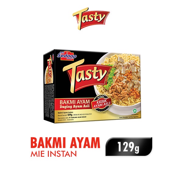 

PROMO Sedaap Tasty Mie Instan Bakmi Ayam 129 gr