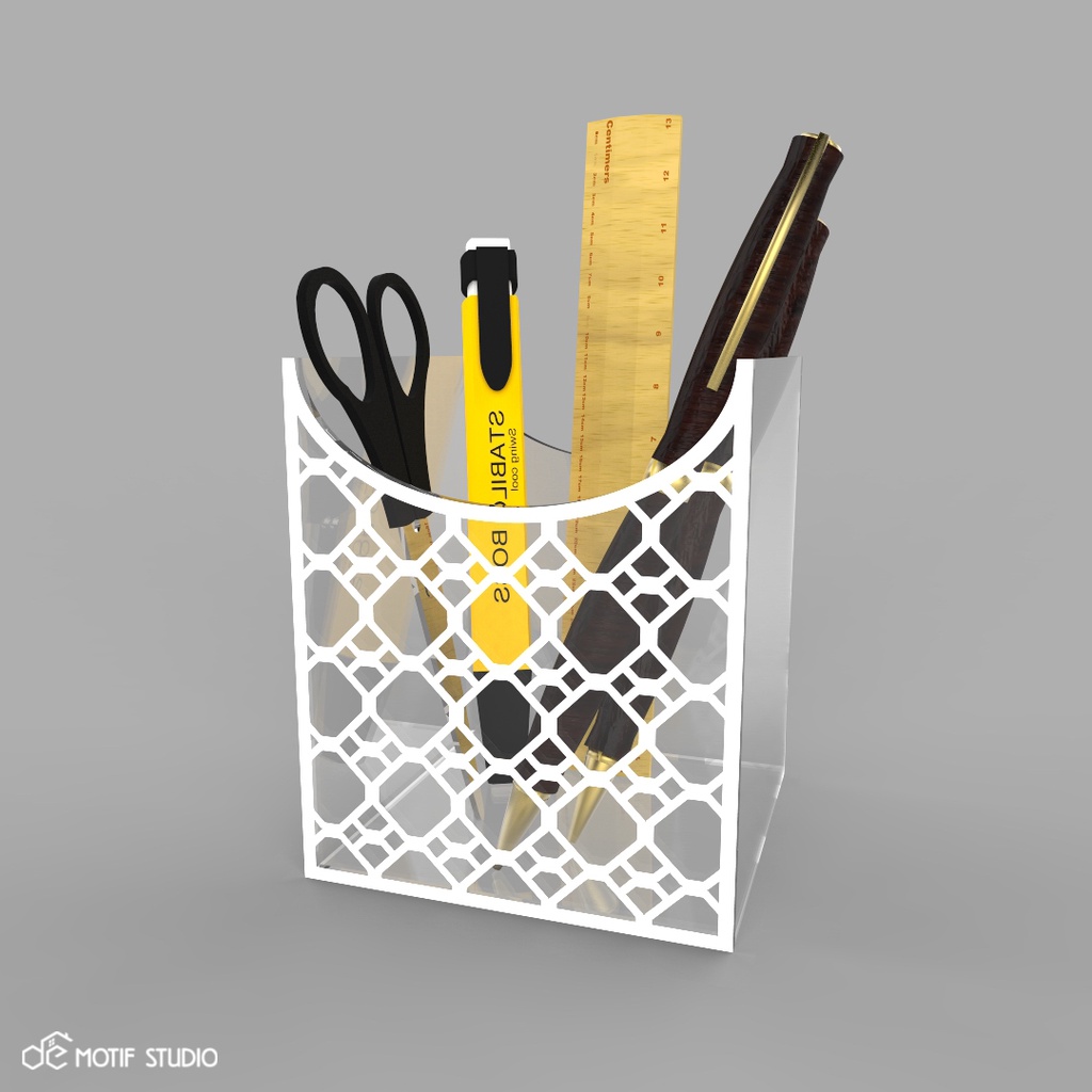 

DESK PEN HOLDER STAND STATIONERY ORGANIZER STORAGE DESKTOP CLEAR ACRYLIC KERANJANG TEMPAT KOTAK PENYIMPANAN ALAT TULIS ATK MEJA PENSIL PULPEN PENA KANTOR KOSMETIK MAKE UP COSMETIC AKRILIK BENING SERBAGUNA MULTIFUNGSI MINIMALIS MODERN ABSTRACT FREEHAND 069