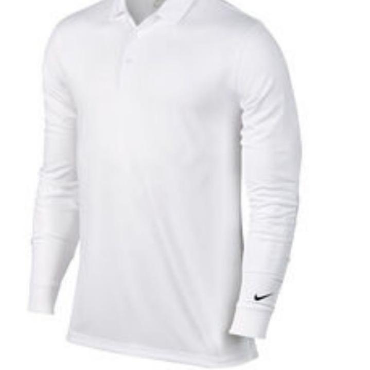 Booming Polo shirt - Tshirt - Kaos Kerah Lengan Panjang Nike Run Logo Best