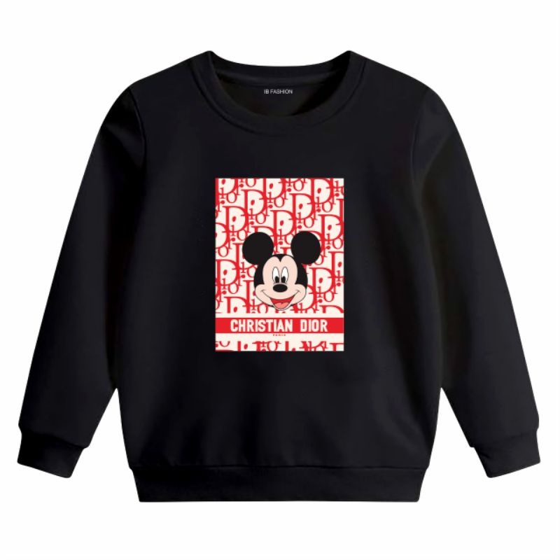 ((IB))SWEATER ANAK UNISEX/M1CK3Y DIGITAL SABLON