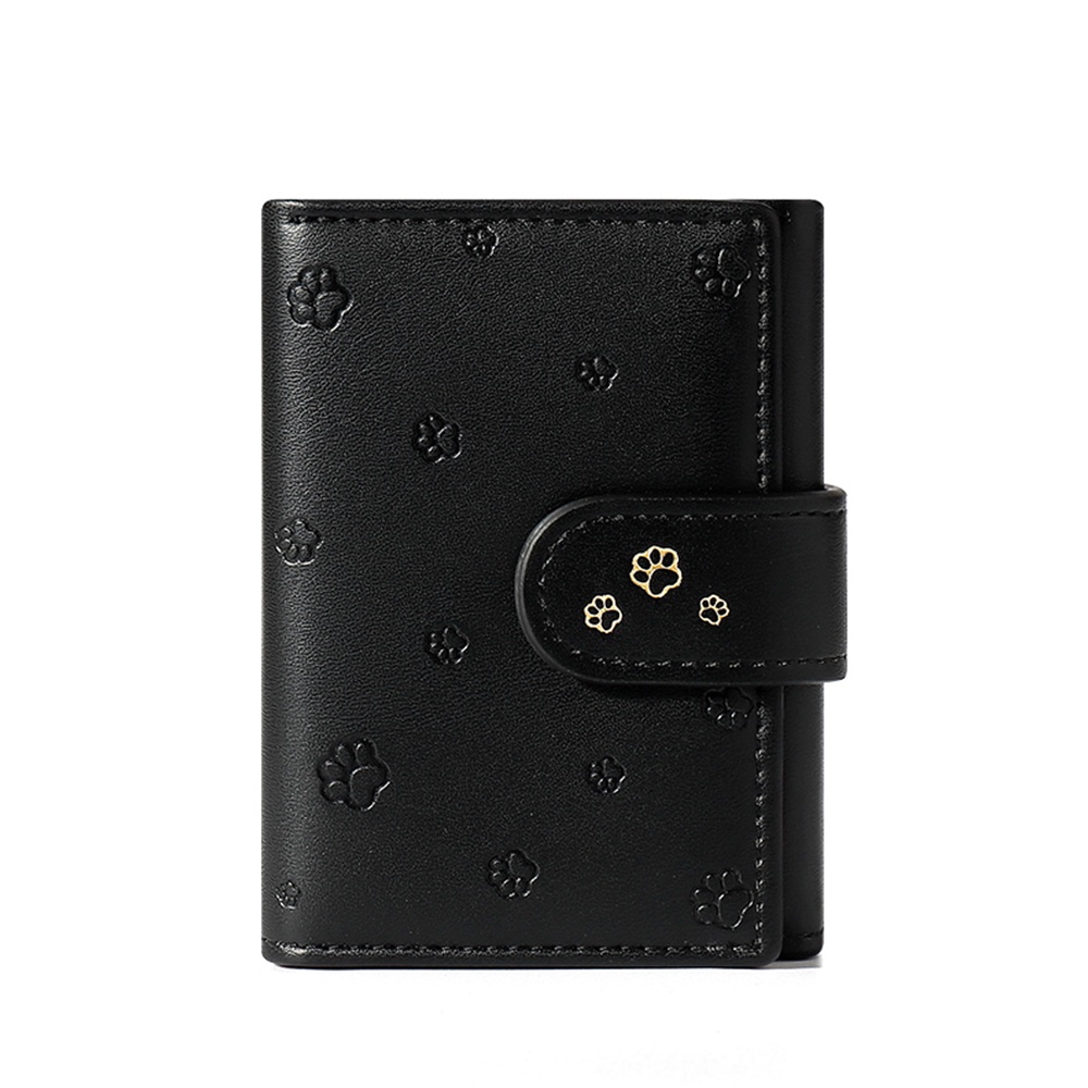 Dompet lipat lucu Dompet Kartu Wanita Kecil Bahan Kulit PU Leather Premium Y8844