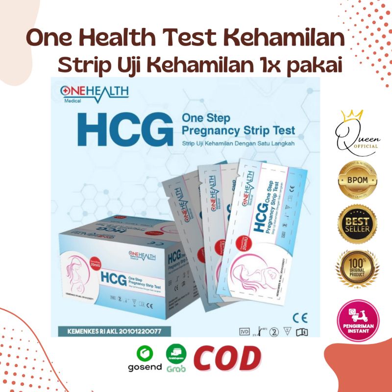 Hadiah Onehealth One health Test kehamilan Testpack Test pack Tes hamil test kehamilan Tespek Testpack test kehamilan instan murahStrip Test Kehamilan