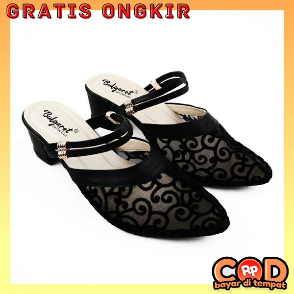 Sandal Haihils Kaca Murah Sendal Haihil Kekinian Hils Terbaru Hills Pesta Hak Kaca Tinggi Hak Tahu H