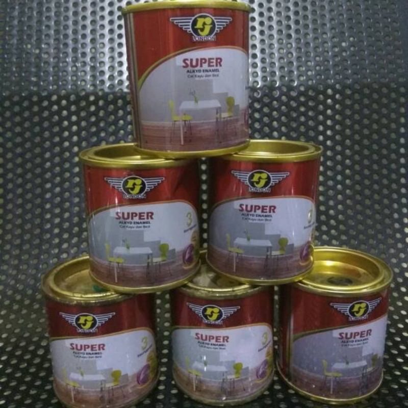 

Cat Minyak 800ml RJ LONDON SUPER ALKYD ENAMEL, Cat Besi, Cat Kayu