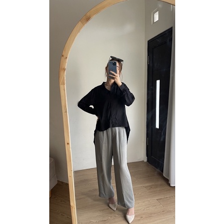 ZEA - Calla - Kemeja Oversized Oversize Polos