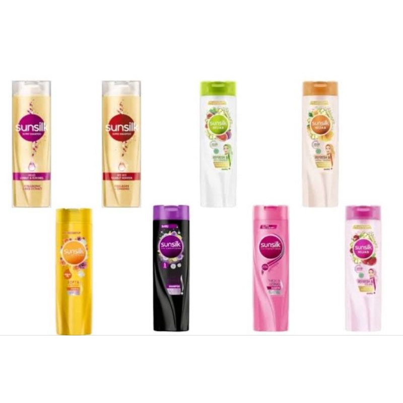 SUNSILK SHAMPOO 70ml, 170ML, 340ml, 160ml, 300ml