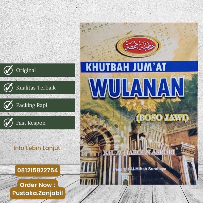 Khutbah Jumat WULANAN - Ukuran Saku